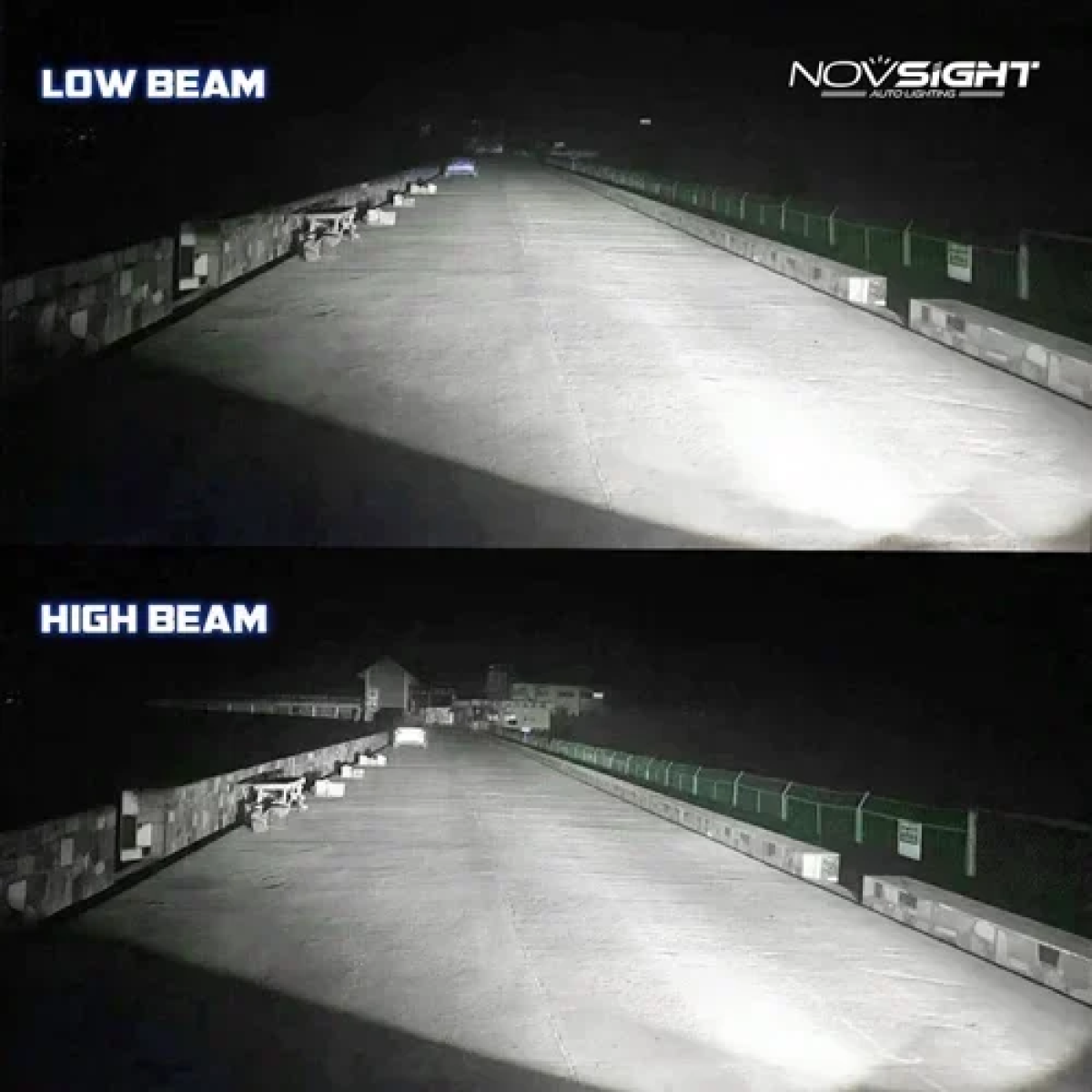 Λάμπες αυτοκινήτου LED 70W 10000LM 6500K NovSight A385-N7-H7 - Image 2