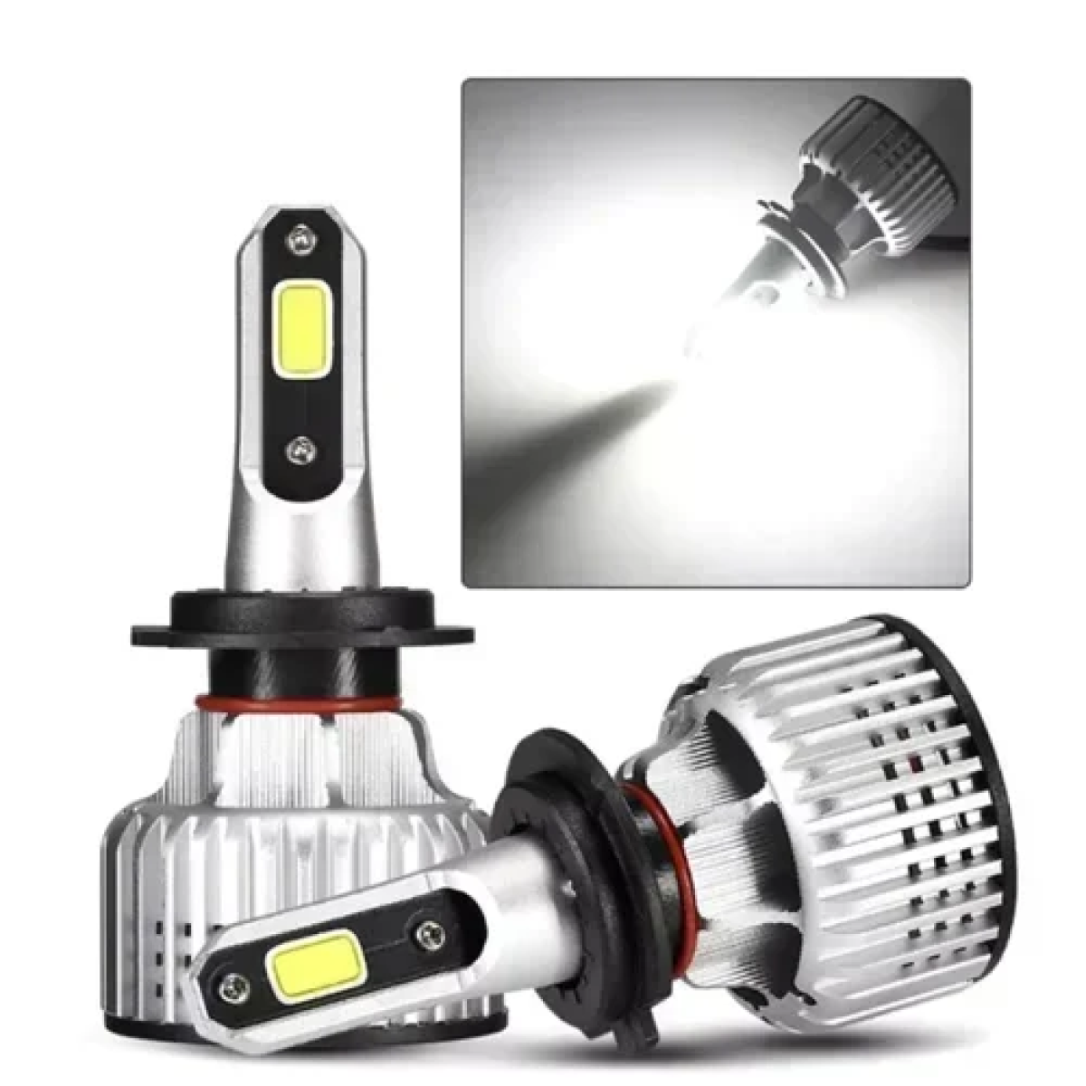 Λάμπες LED H7 36W 6500K DC9V-32V λευκού φωτισμού Novsight A500-N12-H7 - Image 3