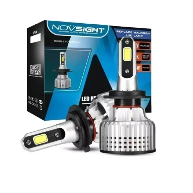 Λάμπες LED H7 36W 6500K DC9V-32V λευκού φωτισμού Novsight A500-N12-H7
