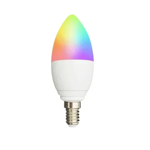 Λαμπτήρας LED RGB με τηλεχειριστήριο 5W TUYA-LZ-5W-Y λευκό