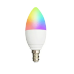Λαμπτήρες LED RGB με τηλεχειριστήριο 5W 6 τεμάχια TUYA-LZ5W-Y λευκό