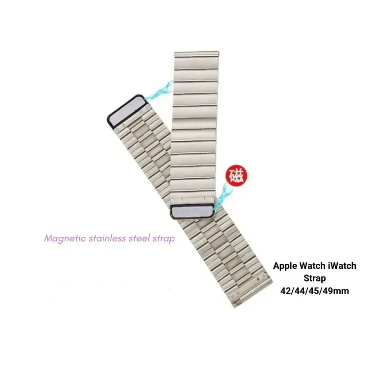 Λουράκι Ανοξείδωτο Ατσάλι με Μαγνητικό Κούμπωμα (Apple Watch 42/44/45/49mm)