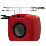 X-911 Αδιάβροχο Ασύρματο Μίνι Ηχείο 10W RGB Bluetooth Κόκκινο
