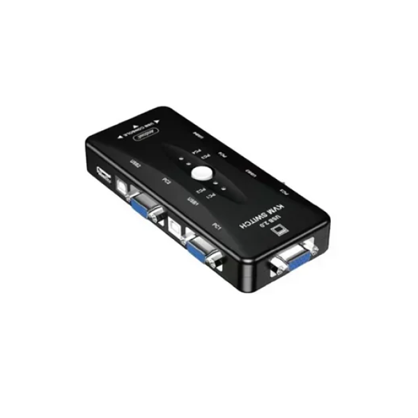 Μετατροπέας USB 2.0 4 σε 1 KVM Andowl Q-K301 μαύρο