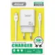 Φορτιστής με 1 θύρα USB-C & 1 θύρα USB-A και Καλώδιο Type-C To Lightning Γρήγορης Φόρτισης 25W Andowl Q-PD99
