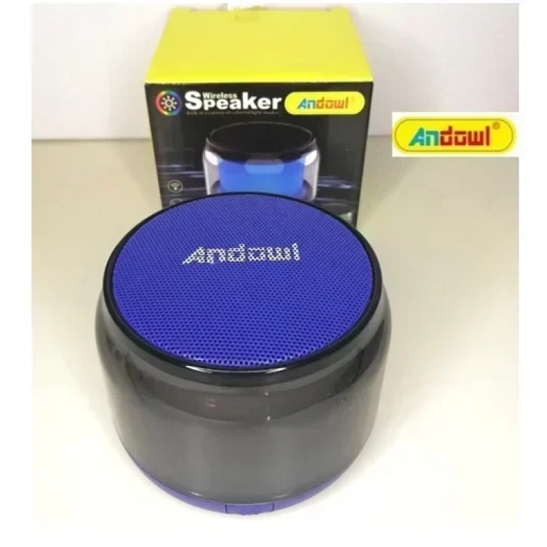 Μίνι φορητό ασύρματο ηχείο Bluetooth Andowl Q-YX223 μπλε/μαύρο