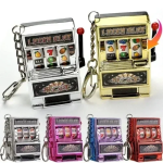 Μίνι Ρετρό Μπρελόκ Casino Lucky Slot Φρουτάκια