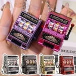 Μίνι Ρετρό Μπρελόκ Casino Lucky Slot Φρουτάκια
