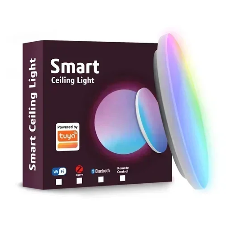 Μοντέρνο φωτιστικό οροφής LED RGB Smart Ceiling Light με WiFi XD-TUYA-022