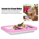 Παγωτομηχανή Από Μέταλλο Instant Ice Cream Maker Ροζ