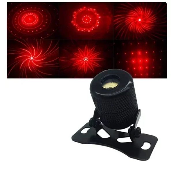 Πίσω φως προειδοποιητικό αυτοκινήτου Six Figure Laser Light Adjust - μαύρο