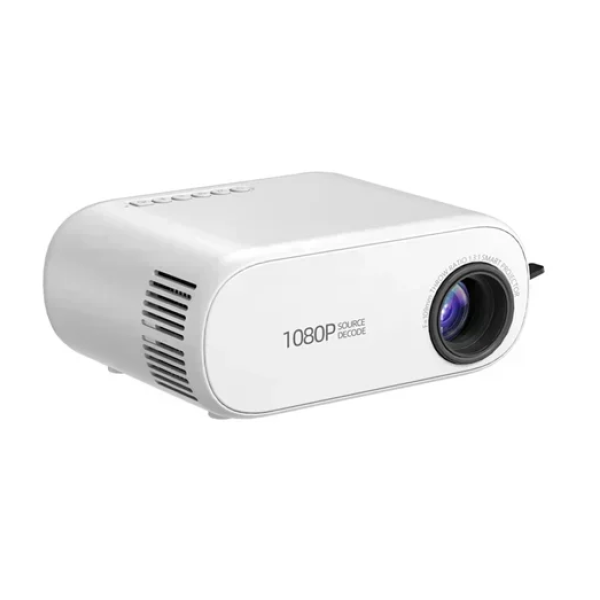 Projector LED με υποστήριξη βίντεο προβολέα 1080P και WiFi Q10H - λευκό