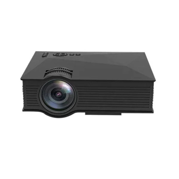 Projector LED με υποστήριξη βίντεο προβολέα 1080P και WiFi - μαύρο