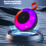 Μίνι Φορητό Ασύρματο Ηχείο Bluetooth με RGB LED Φωτισμό Disco Series X-13 Μαύρο