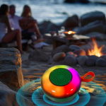 Μίνι Φορητό Ασύρματο Ηχείο Bluetooth με RGB LED Φωτισμό Disco Series X-13 Πράσινο