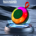 Μίνι Φορητό Ασύρματο Ηχείο Bluetooth με RGB LED Φωτισμό Disco Series X-13 Πράσινο