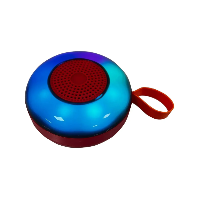 Μίνι Φορητό Ασύρματο Ηχείο Bluetooth με RGB LED Φωτισμό Disco Series X-13 Κόκκινο
