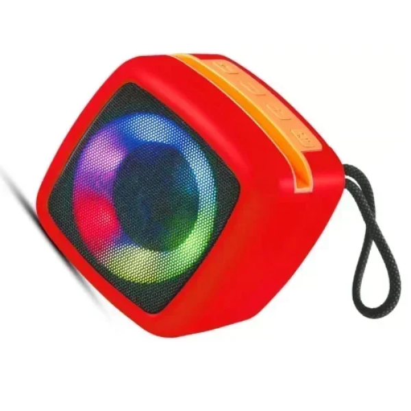 X-911 Αδιάβροχο Ασύρματο Μίνι Ηχείο 10W RGB Bluetooth Κόκκινο