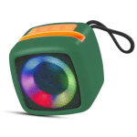 X-911 Αδιάβροχο Ασύρματο Μίνι Ηχείο 10W RGB Bluetooth Πράσινο