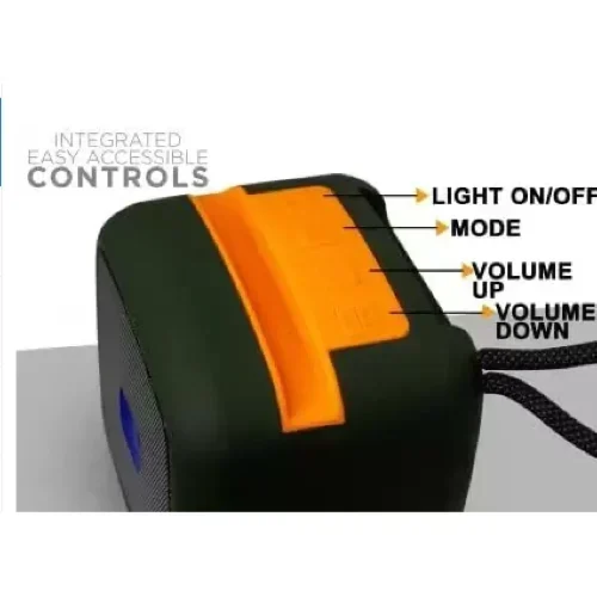 X-911 Αδιάβροχο Ασύρματο Μίνι Ηχείο 10W RGB Bluetooth Πράσινο