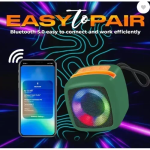 X-911 Αδιάβροχο Ασύρματο Μίνι Ηχείο 10W RGB Bluetooth Πράσινο