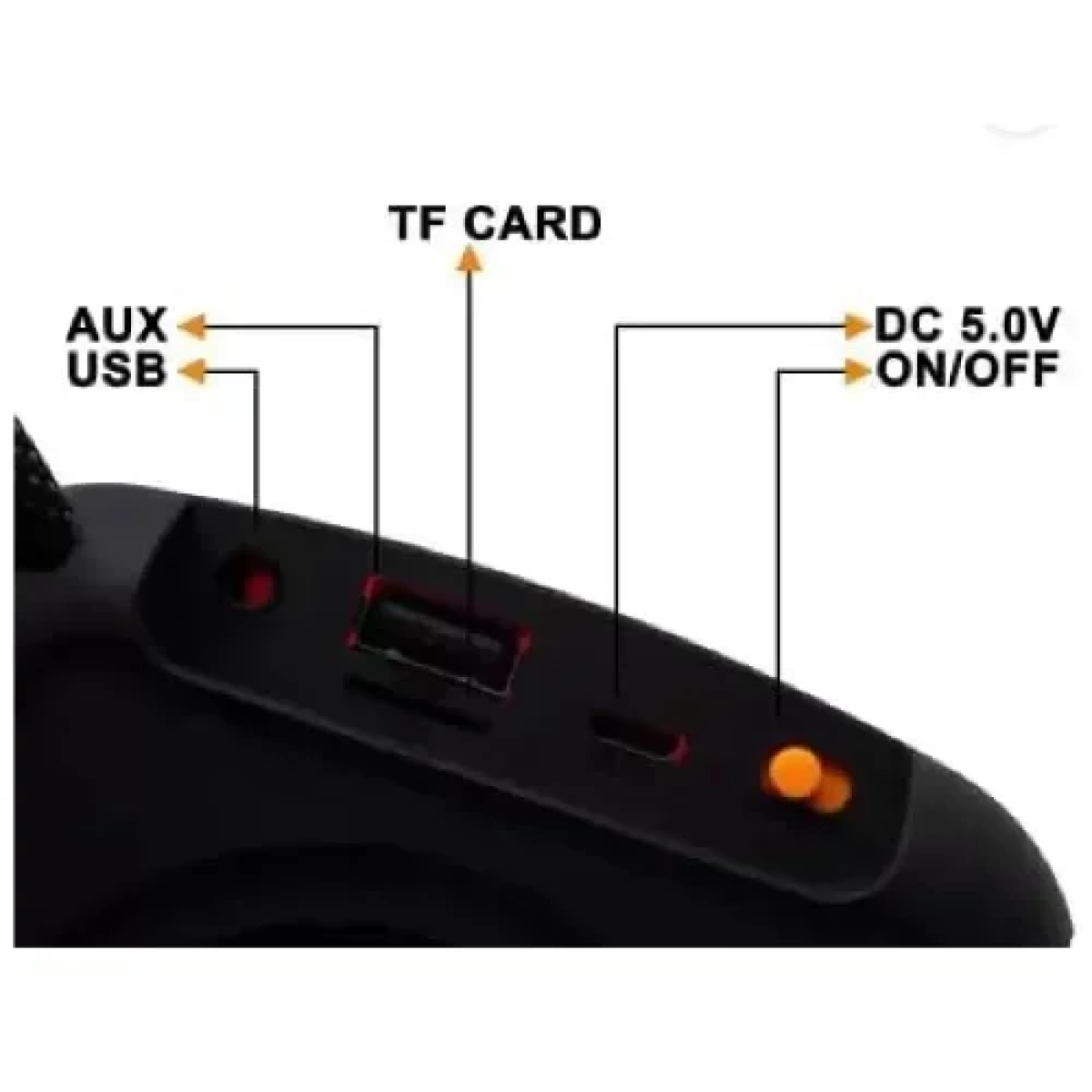 X-911 Αδιάβροχο Ασύρματο Μίνι Ηχείο 10W RGB Bluetooth Μαύρο