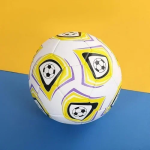 Μπάλα Ποδοσφαίρου No 5 για ενήλικες & παιδιά σε Λευκό/Κίτρινο χρώμα