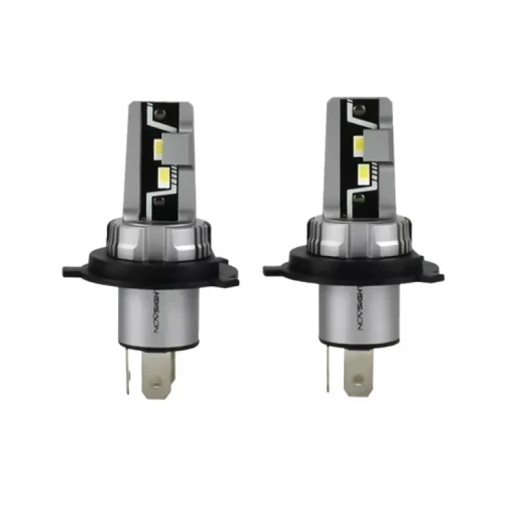 Σετ 1:1 mini λάμπες LED λευκού φωτισμού 6500K 2τμχ Novsight A500-N57-H4S