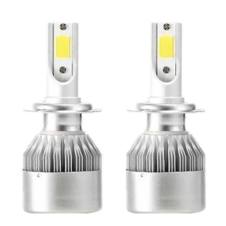 Σετ 2 LED C6 H7 Headlights Βολβοί Αυτοκινήτων 26877
