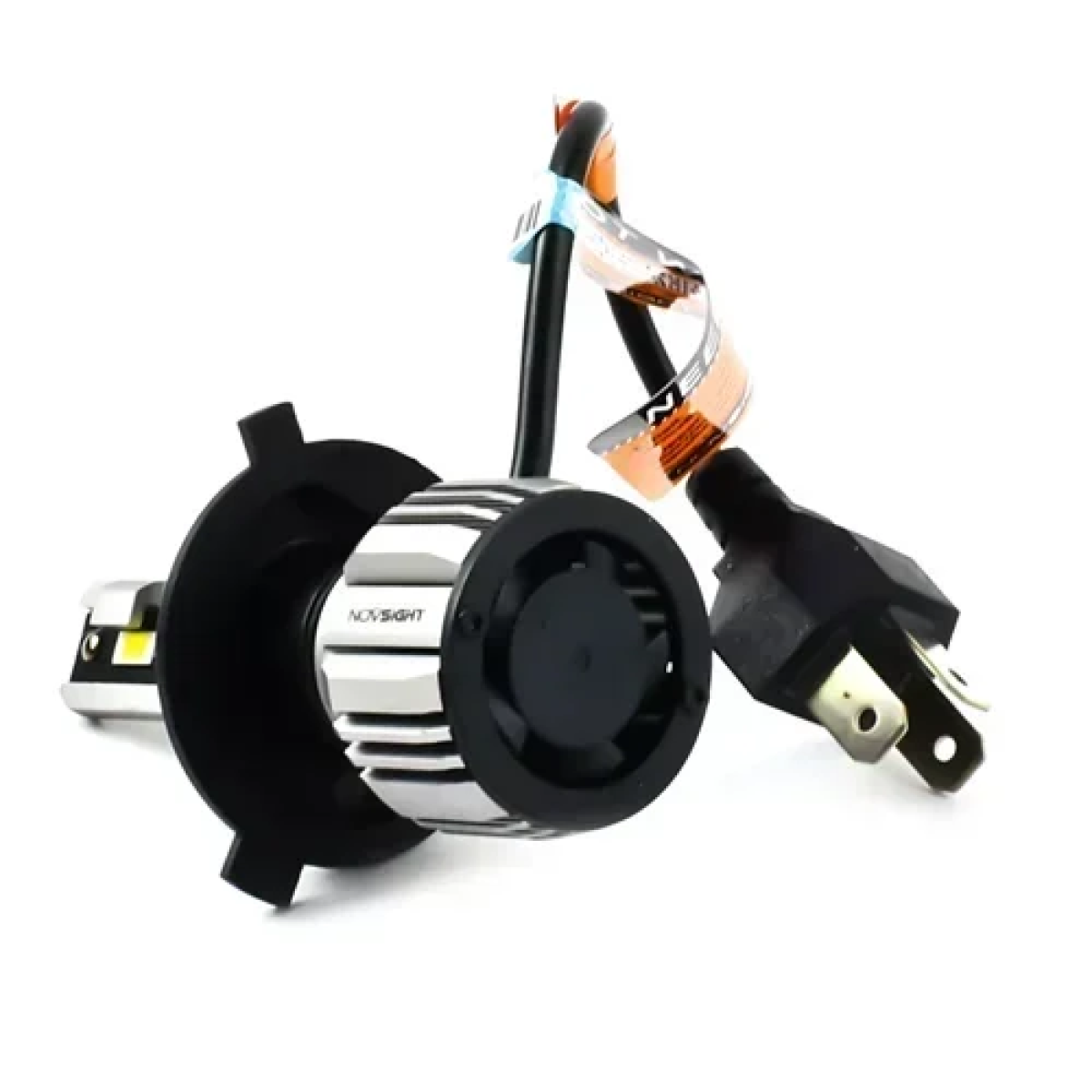 Σετ 2τμχ φώτα πορείας H4 LED 60W 6500K 16000lumen NovSight A500-N71-H4 - Image 2