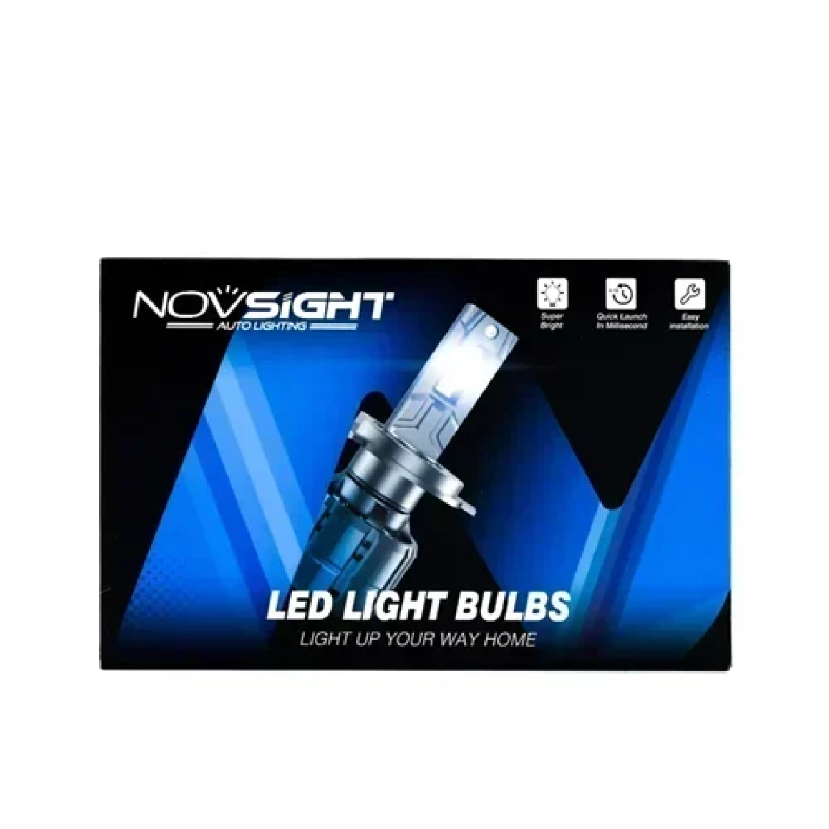 Σετ 2τμχ φώτα πορείας LED 200W 6500K 40000lumen H7 NovSight A500-N60-H7 - Image 4