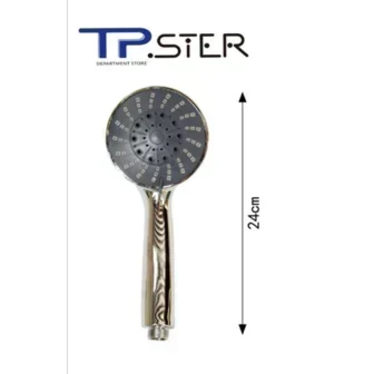 Σετ Tηλέφωνο Mπάνιου 24cm Mε Σπιράλ 1.80m 19710