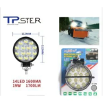 Στρόγγυλος LED Προβολέας Εργασίας 114mm*42mm 36700