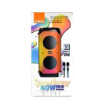 Σύστημα Karaoke με 2 ασύρματα μικρόφωνα Moxom TWS MX-SK51 μαύρο - Image 4