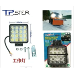 Τετράγωνος Προβολέας Αυτοκινήτου LED 83276 108*108mm Πάχος 42mm 36696