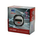 Tweeter αυτοκινήτου στρογγυλό 1000W CTC-26AG ασημί - Image 4