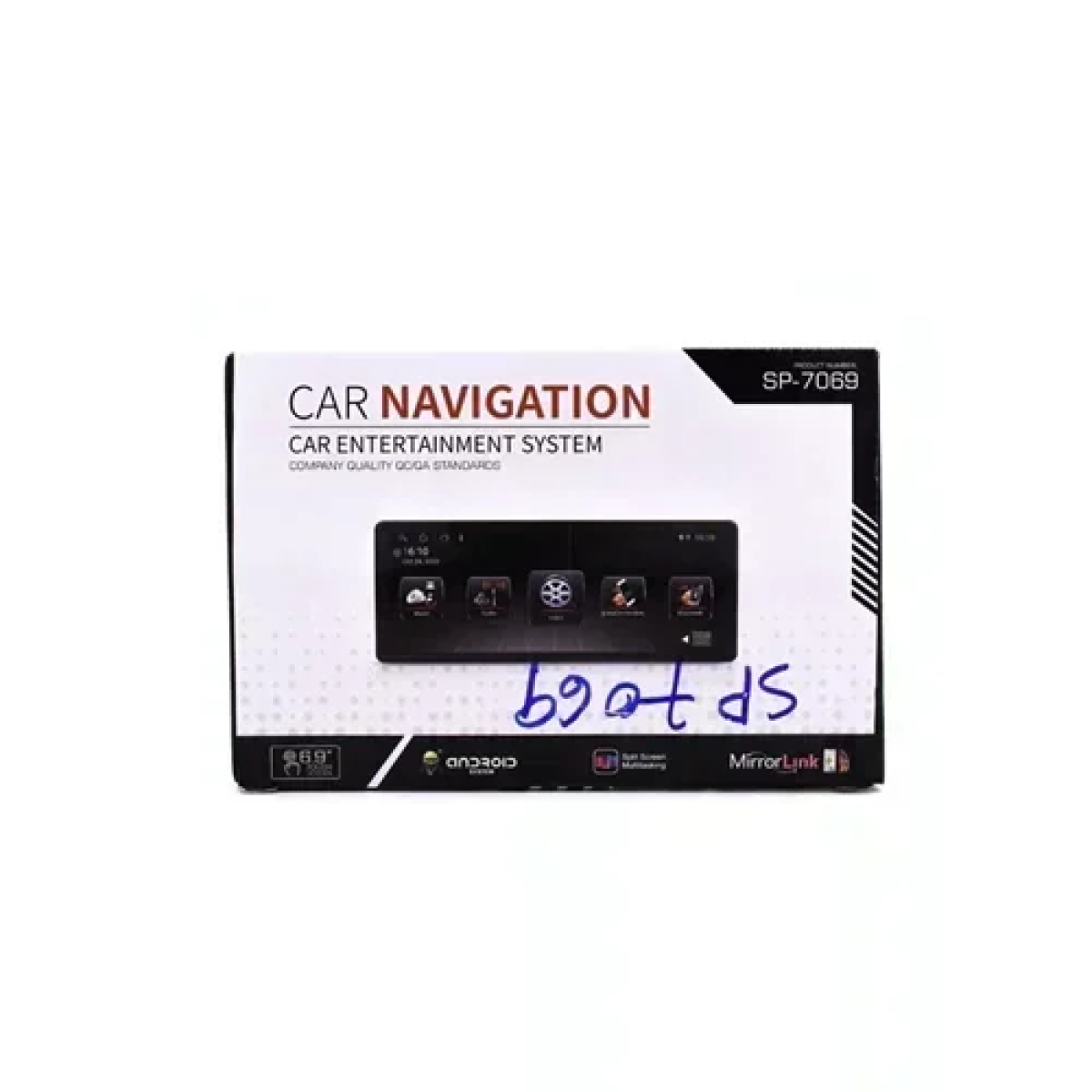 Universal 6.9″ Multimedia Player 1 DIN 1+16G GPS, Mirrorlink, Android OEM SP7069 – μαύρο - Image 7