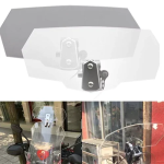 Universal προέκταση ζελατίνας μοτοσικλέτας 12.5cm OEM G116 – σκούρο γκρι - Image 2