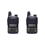 Baofeng BF-T1 Ασύρματος Πομποδέκτης PMR 1.5W με Μονόχρωμη Οθόνη Σετ 2τμχ