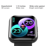 NK21 Smartwatch με Παλμογράφο - Μαύρο - Image 3