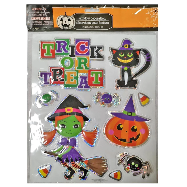 Αυτοκόλλητα halloween 3d 36x26cm Carnavalista 232357