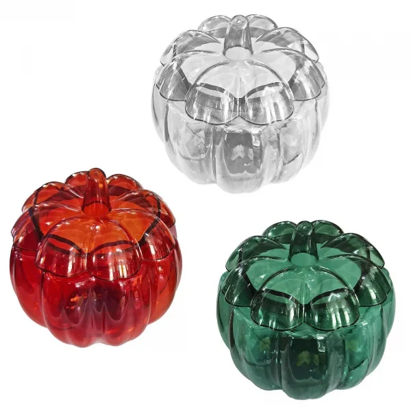 Βάζο σχήμα κολοκύθας για γλυκίσματα 12x12cm Carnavalista 232495