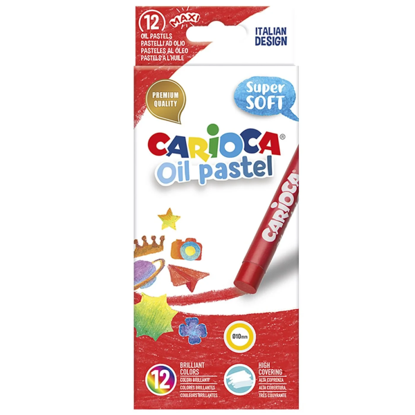 Oil Pastel Carioca σετ=12χρωμ. Carioca 43277