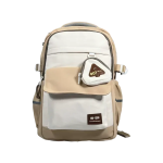 Σακίδιο Πλάτης 3 θέσεων 45x30x20 cm S336 Λευκό/Μπεζ