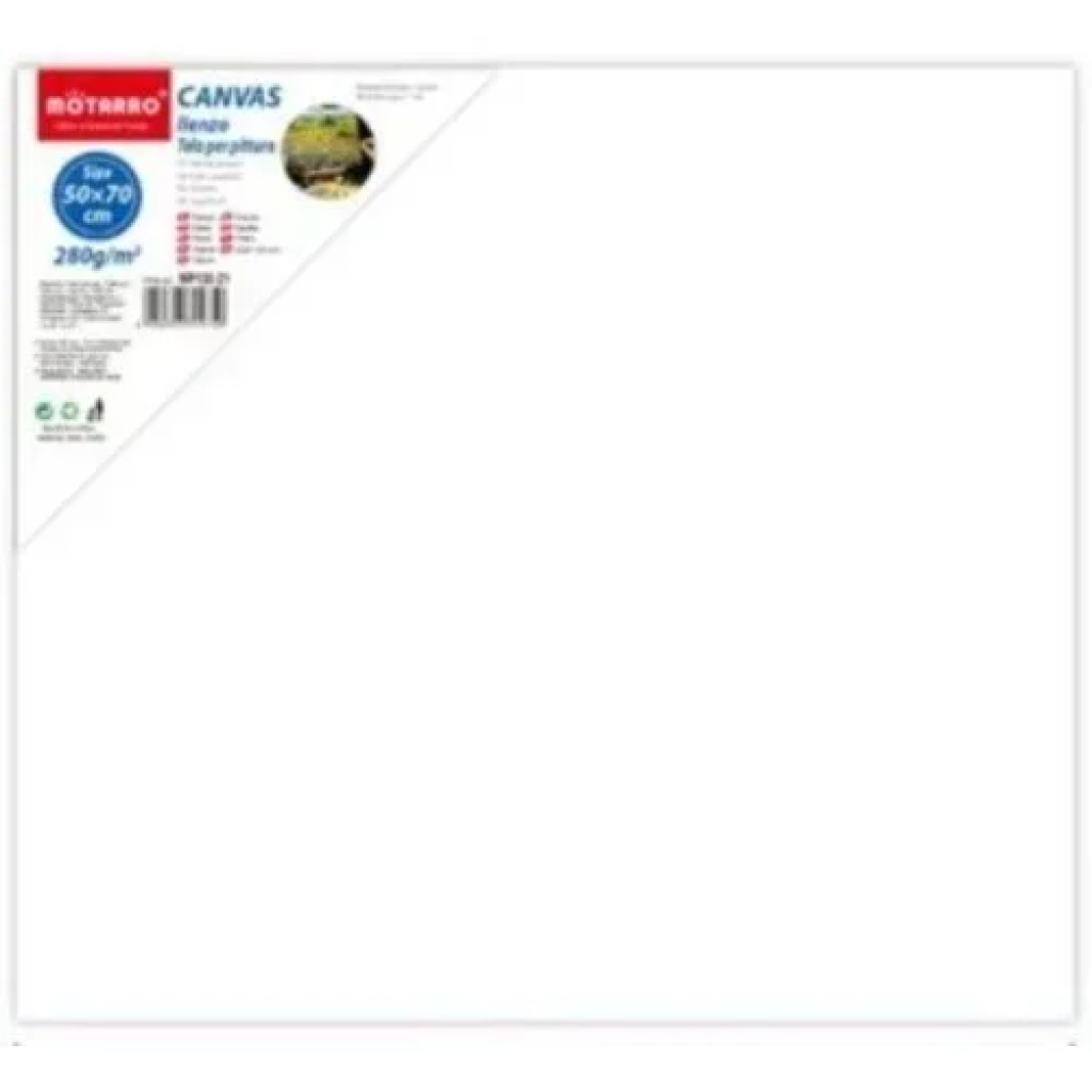 Πίνακας ζωγραφικής - καμβάς σε τελάρο 70x50cm MP130-21 λευκό