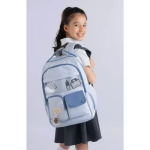 Σακίδιο Πλάτης 3 θέσεων με 2 τσεπάκια & 2 πλαϊνές θήκες 48x30x20cm S308 Γαλάζιο