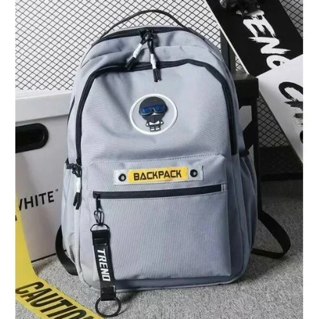 Σακίδιο Πλάτης 3 θέσεων με 2 πλαϊνές θήκες 49x30x20cm S257 Γαλάζιο