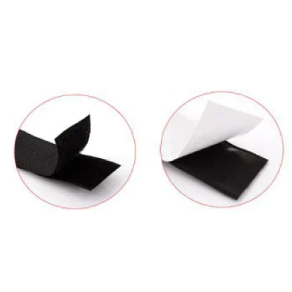 Αυτοκόλλητη Ταινία Velcro 2.5 x 70 cm Μαύρη 2τμχ 5201423