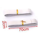 Αυτοκόλλητη Ταινία Velcro 2 x 70 cm Λευκή 2τμχ 5201420