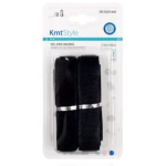 Αυτοκόλλητη Ταινία Velcro 2 x 100 cm Μαύρη 2τμχ 5201440